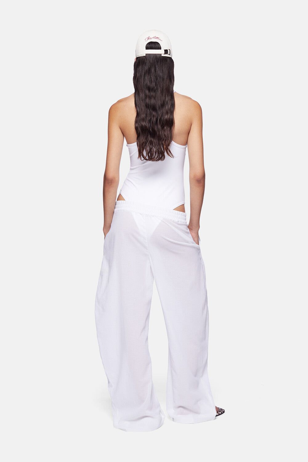 Long pants - White