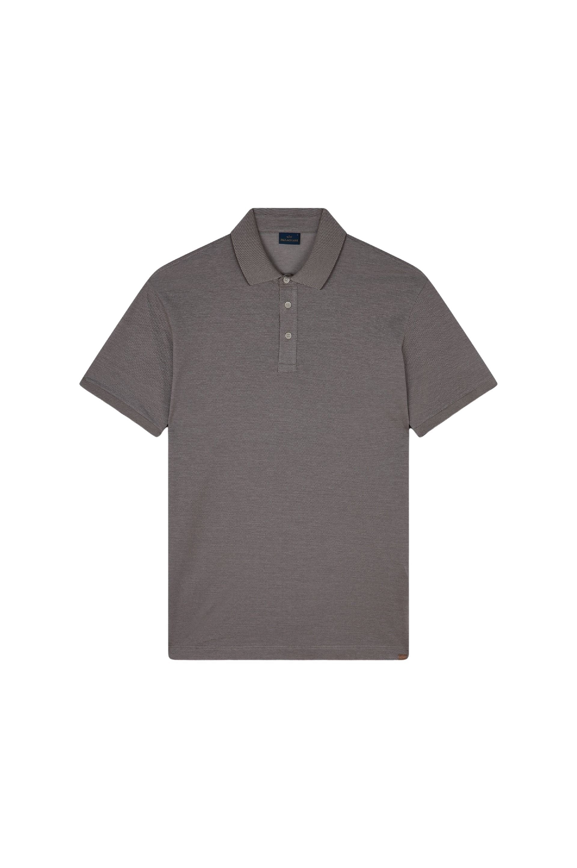 Polo à manches courtes - Grigio & Beige