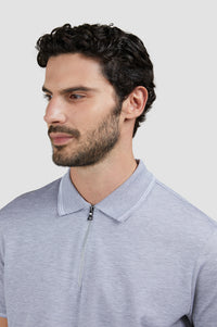 POLZIP-Polo con zip