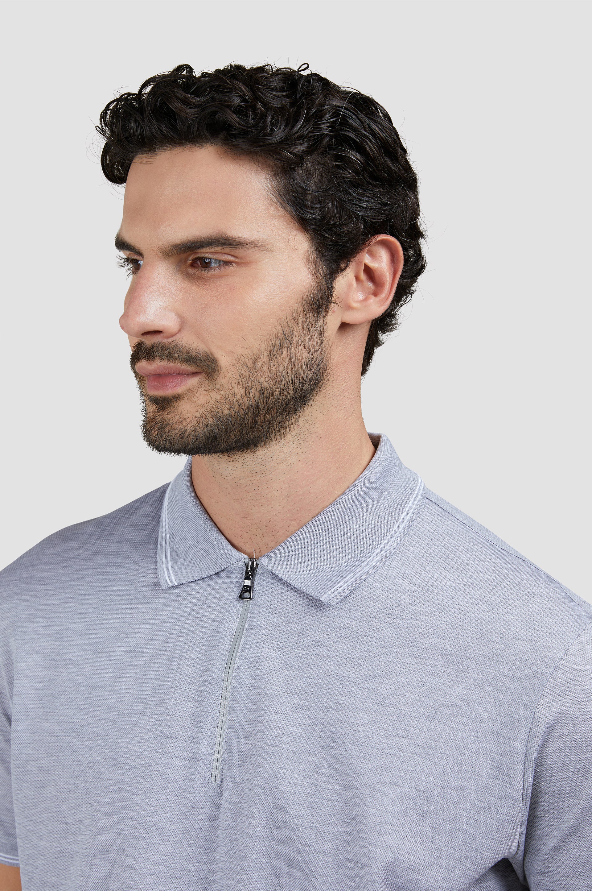 POLZIP-Polo con zip