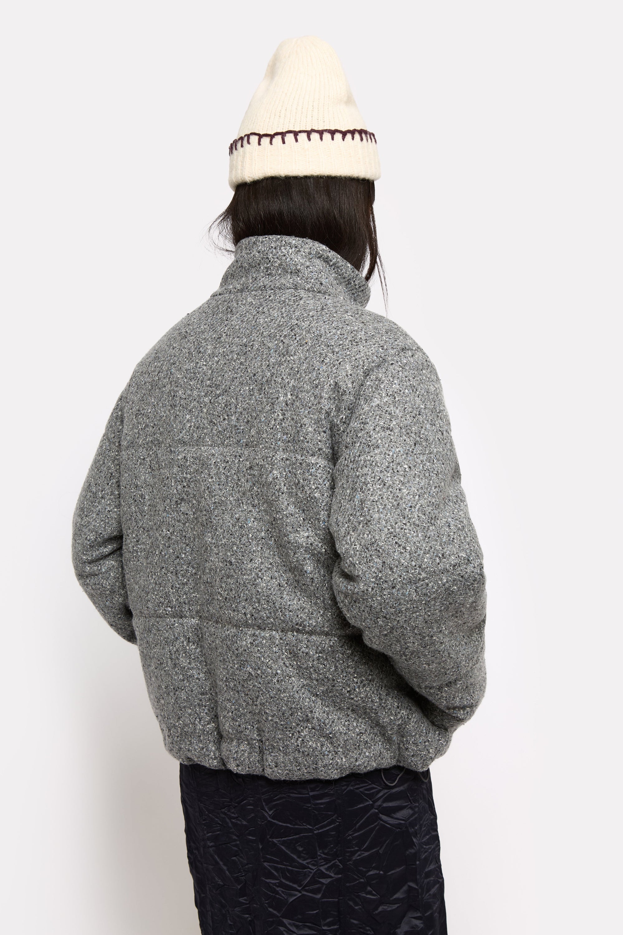 Minnie wool down jacket - Grey