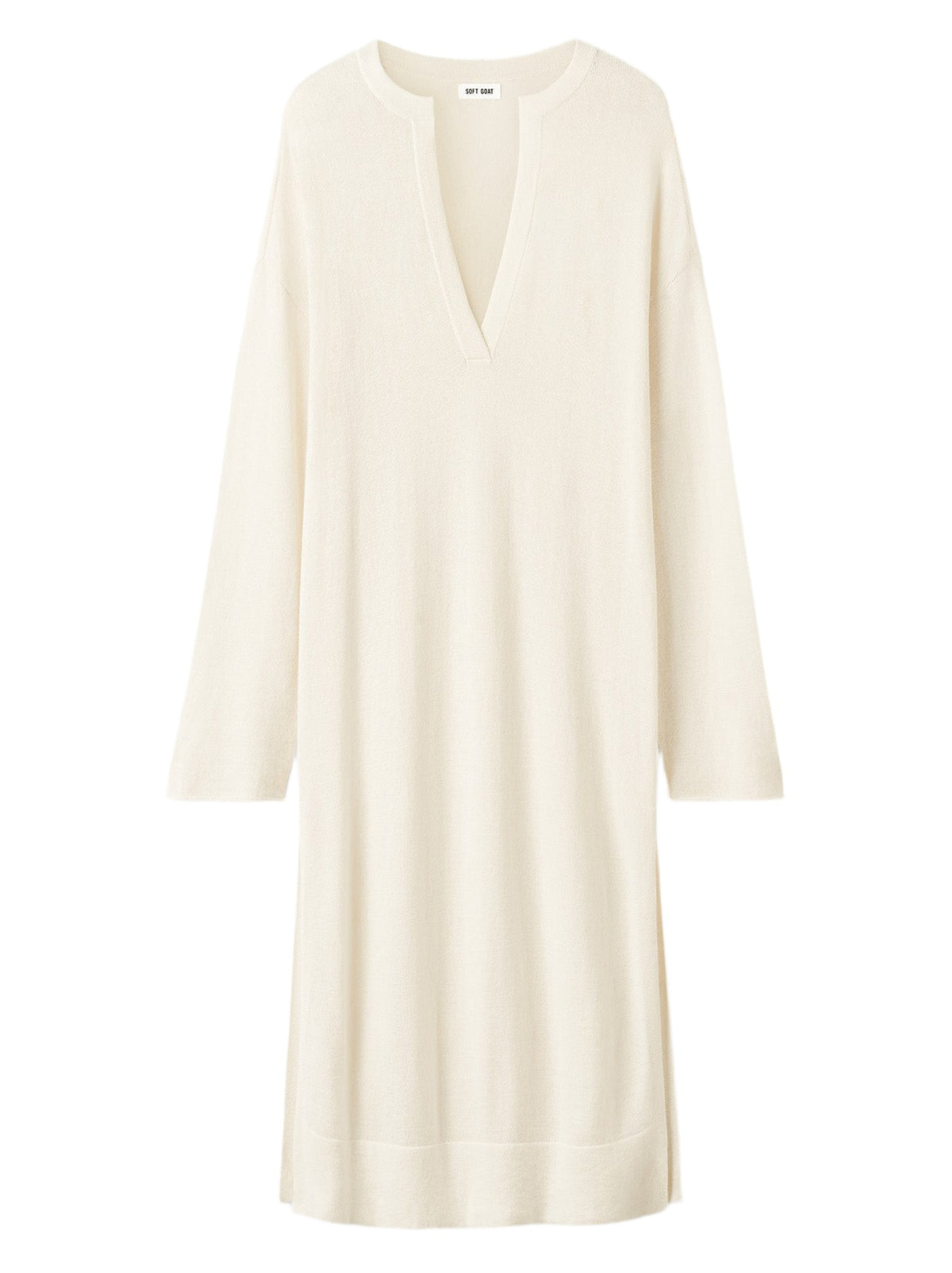 Cotton kaftan - White