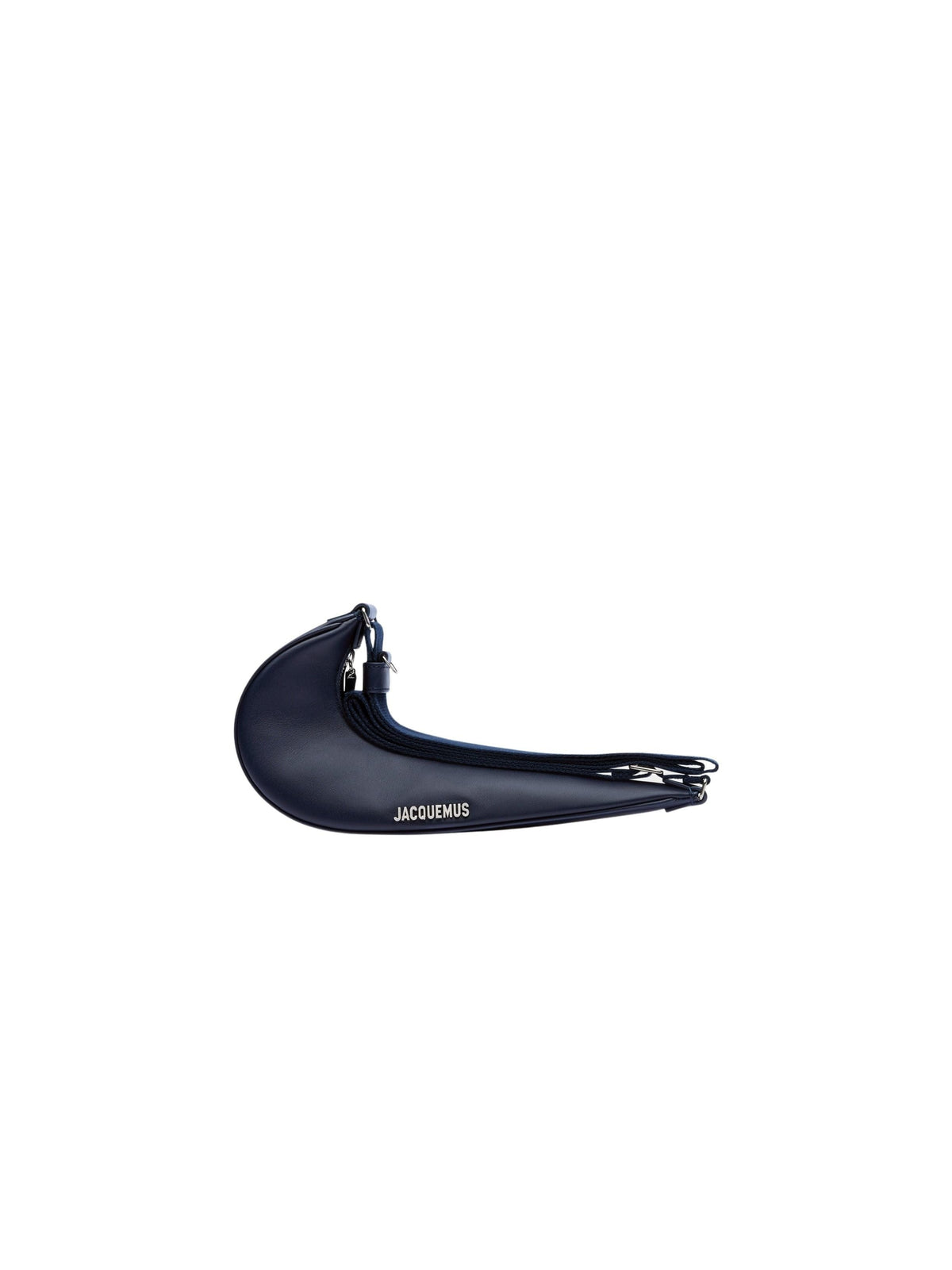 120€ / 17 sold //103 QTY / ST17%   Sac Swoosh Nike x Jacquemus en cuir - Dark Navy