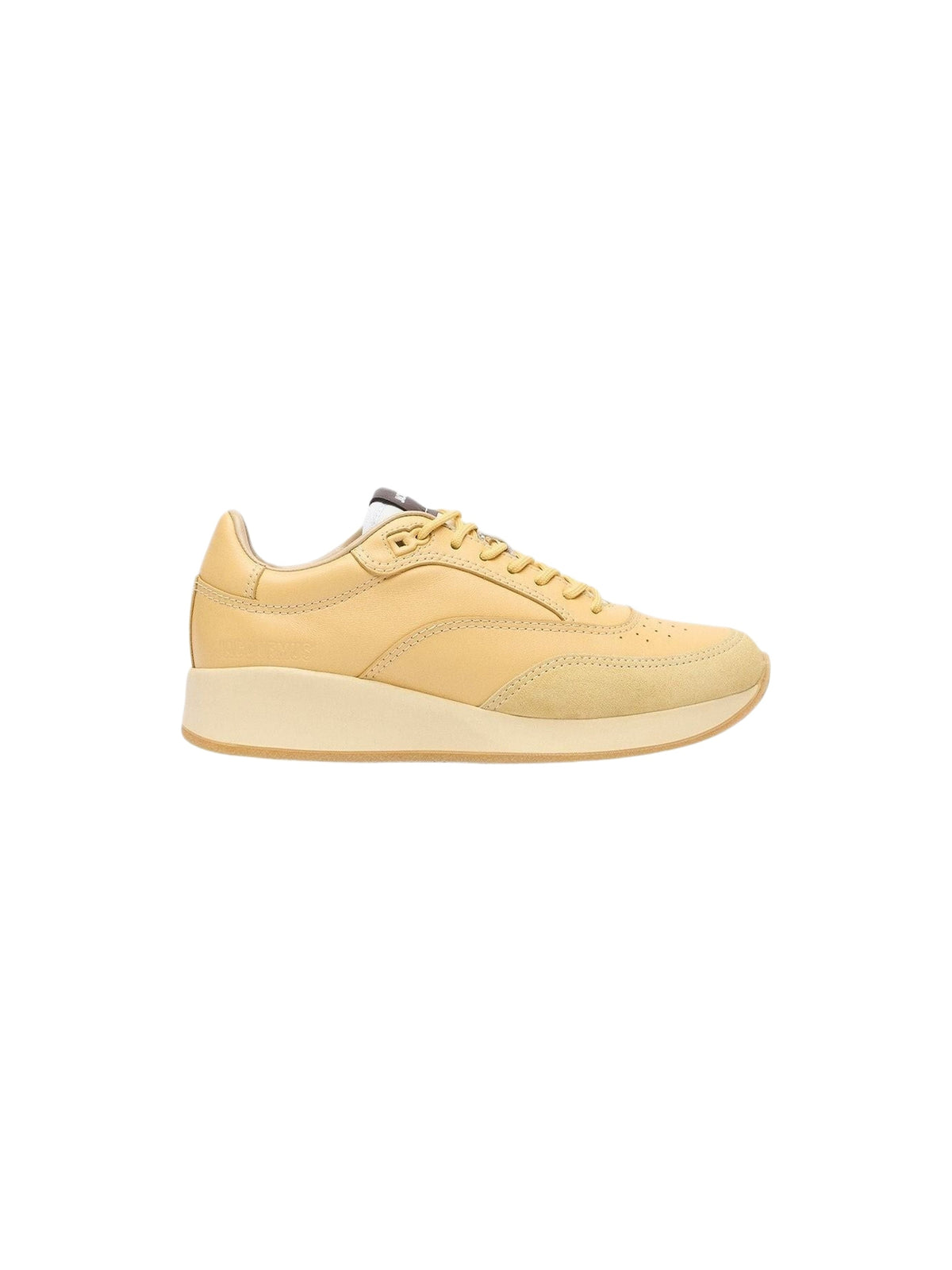 Sneakers Daddy en cuir - Pale Yellow