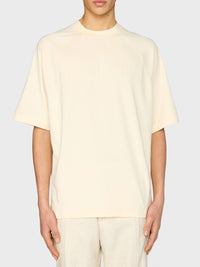 60€ / 41 sold //42 QTY / ST98%   T-shirt Typo avec logo - Light Beige