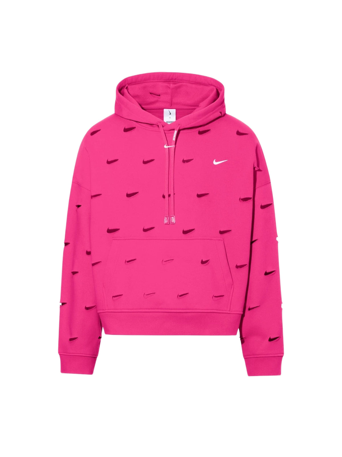 50€ / 11 sold //11 QTY / ST100%   Sweat à capuche Swoosh Nike x Jacquemus - Dark Pink