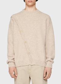 Cardigan Pau en laine - Beige