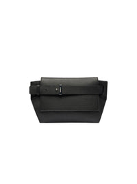 Sac Messenger Capri en cuir - Black