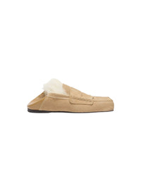 Mocassins en cuir - Dark Beige