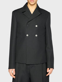 Veste Giacca en laine - Black