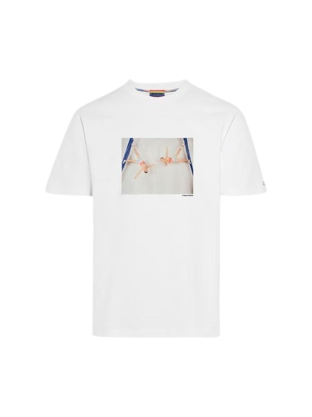 60€ / 135 sold //400 QTY / ST34%   T-shirt Valery Katsuba x Jacquemus - Planes White