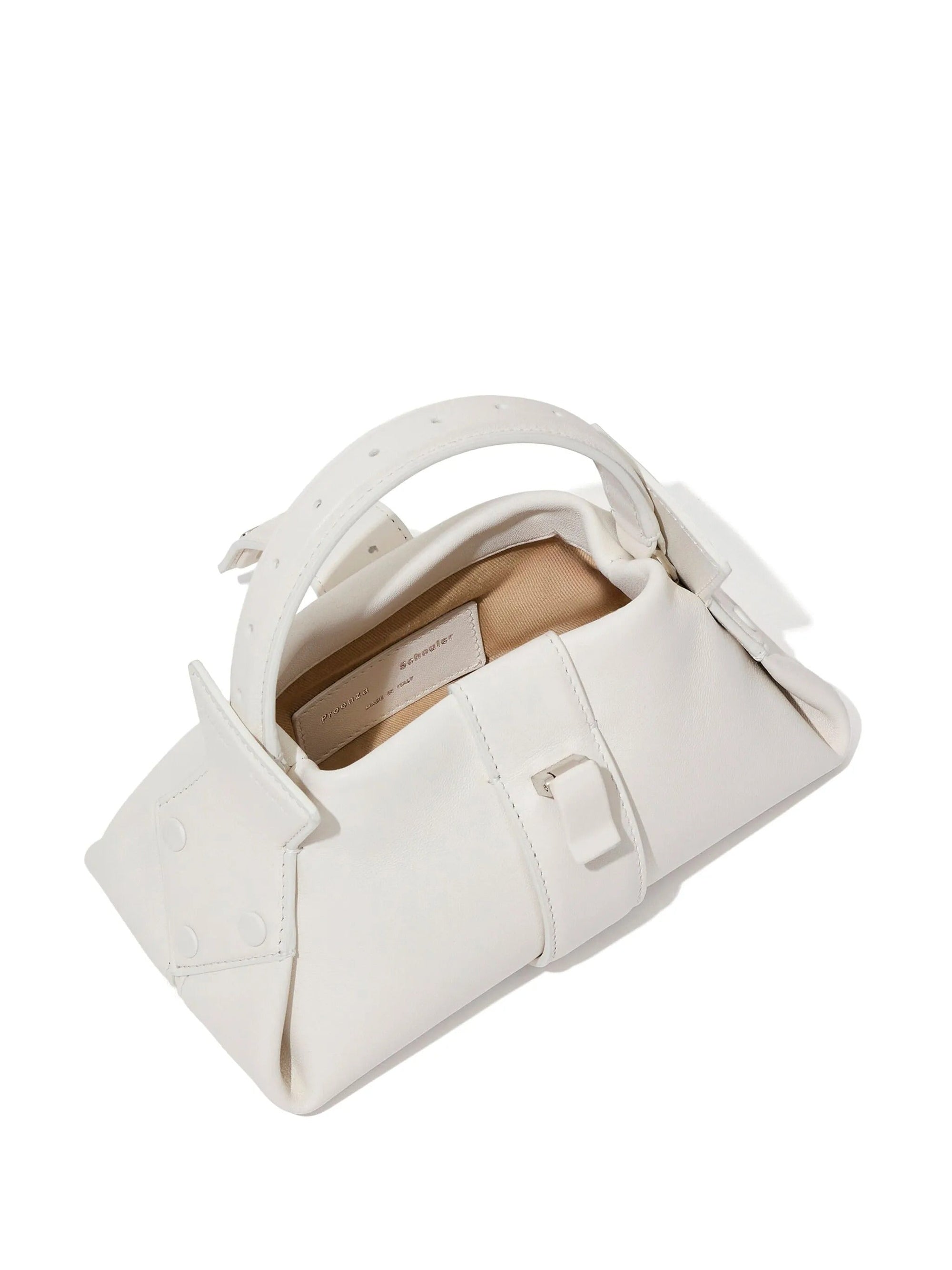 Park mini leather shoulder bag - Cream