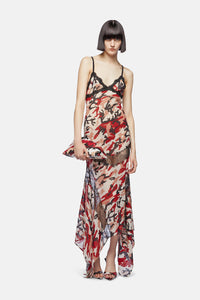 Abito midi - Beige/Black/Red/Nude