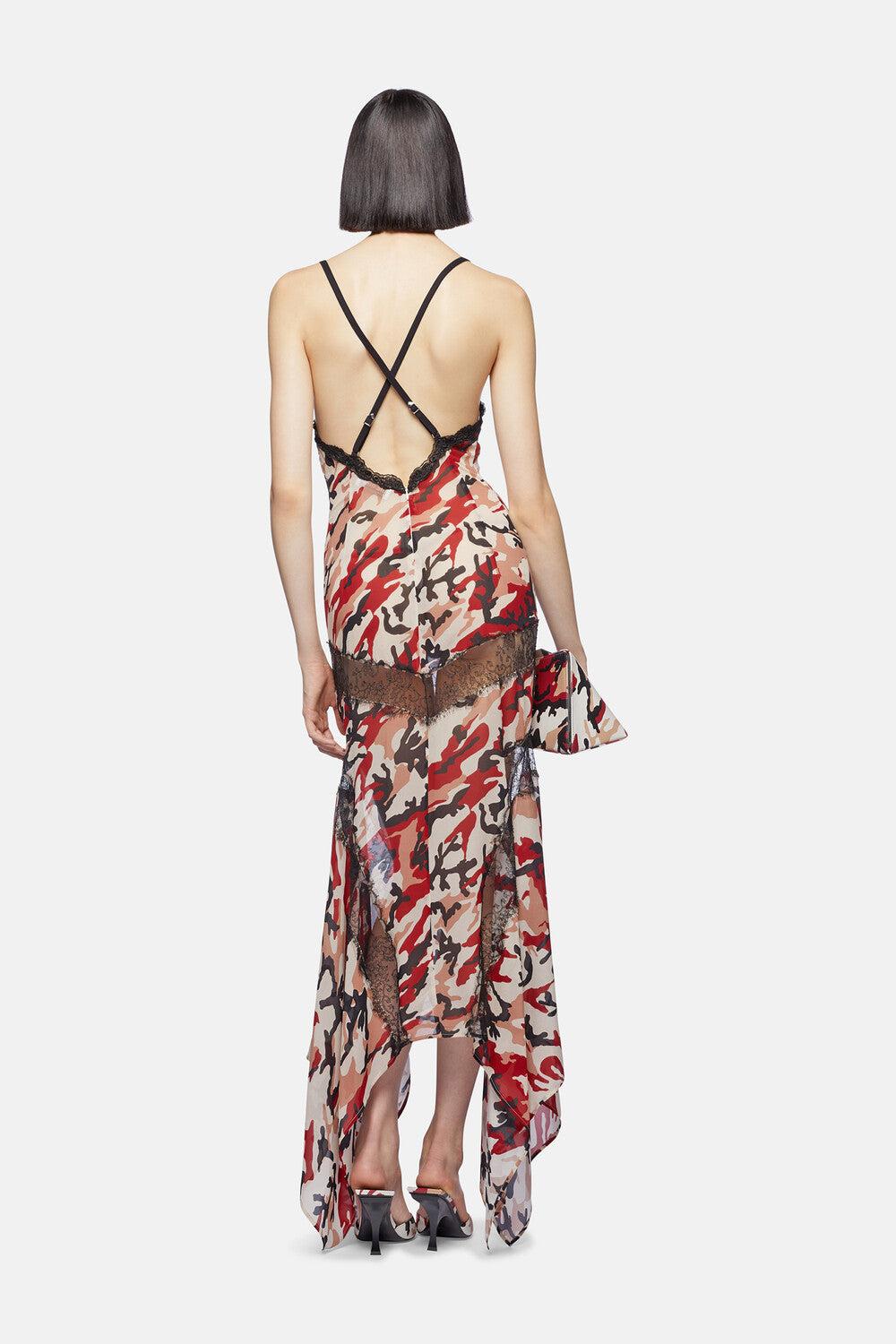 Abito midi - Beige/Black/Red/Nude