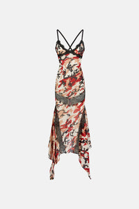 Abito midi - Beige/Black/Red/Nude