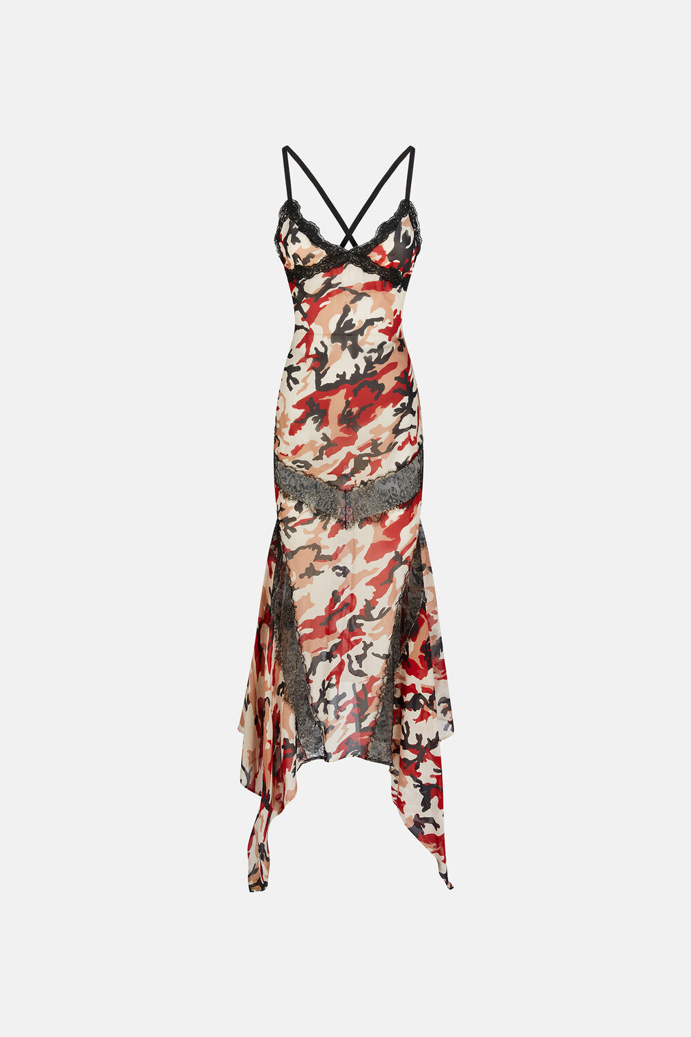 Abito midi - Beige/Black/Red/Nude