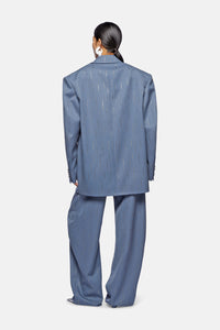 Pantalon long Gary en laine - Dusty Grey