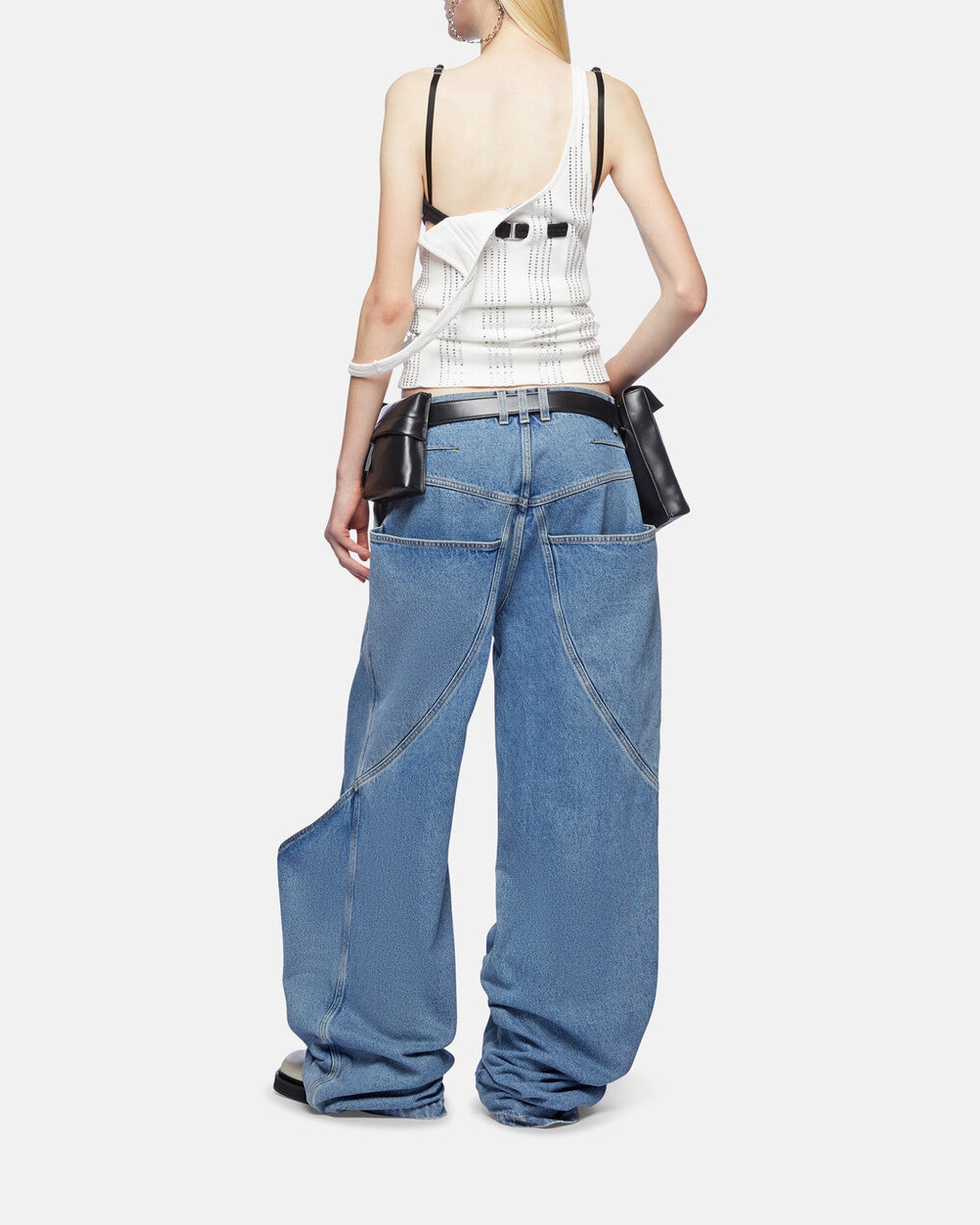 Pantalon long en denim - Sky Blue