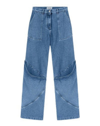Pantalon long en denim - Sky Blue