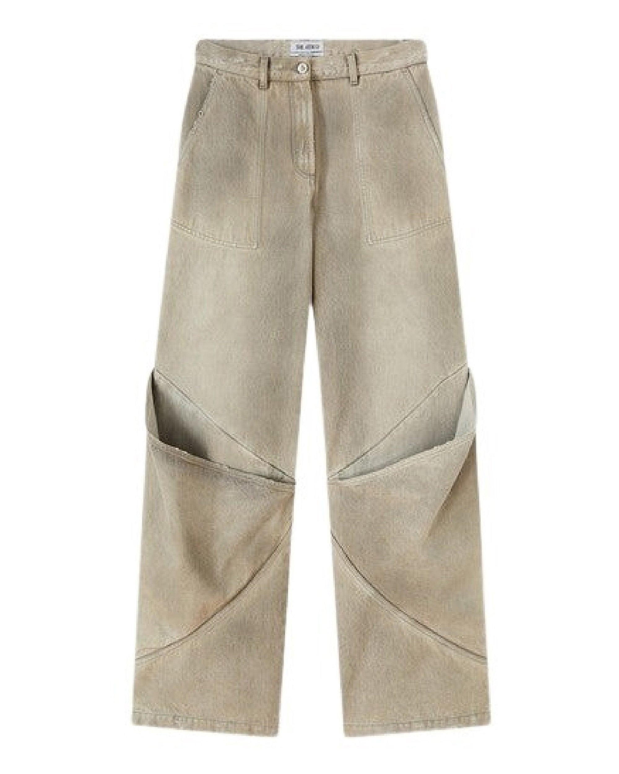 Pantalon long en denim - Vintage Grey