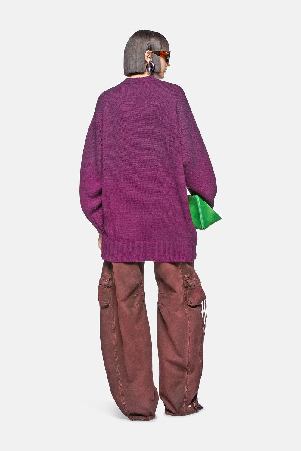 Pantaloni lunghi Fern - Red/Burgundy