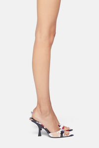 Ester mule 95mm - Beige/Black/Red/Nude