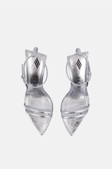 Ester sandal 95mm - SILVER
