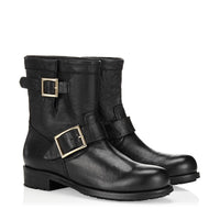 Bottes Youth en cuir - Black