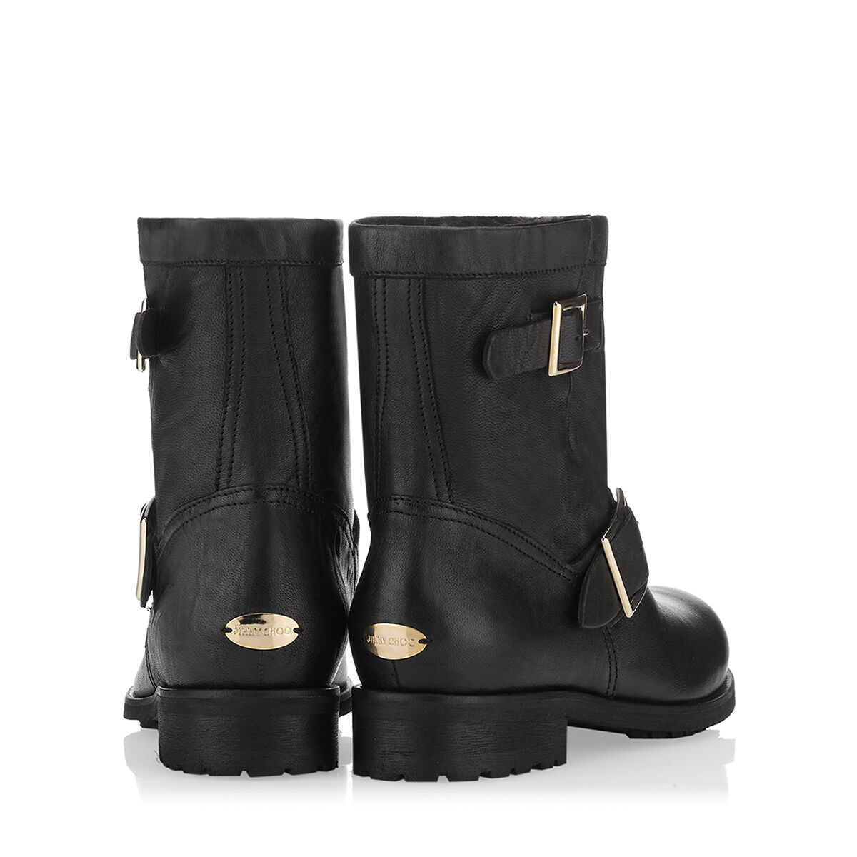 Bottes Youth en cuir - Black