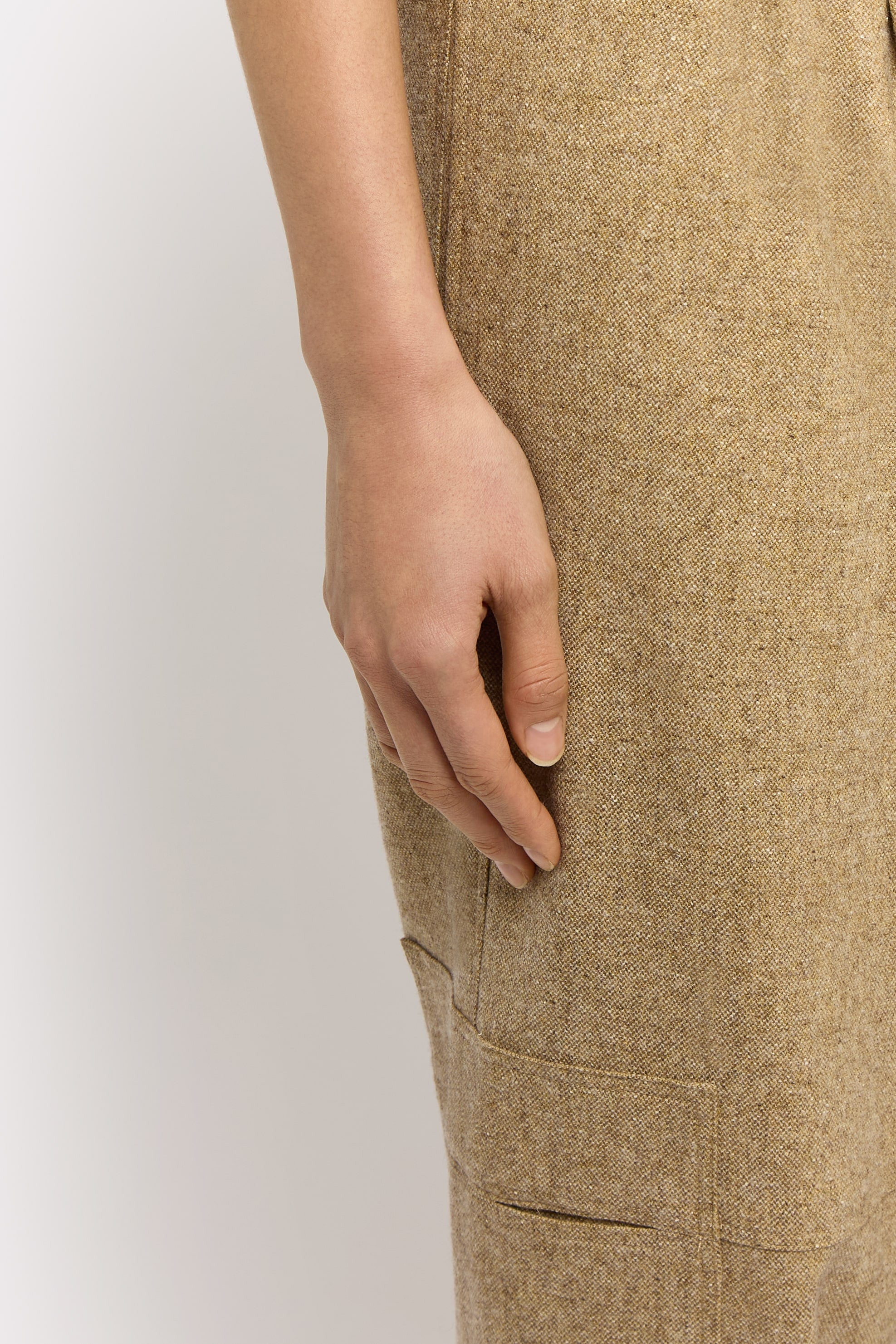 Pantalon Jewel en laine - Beige