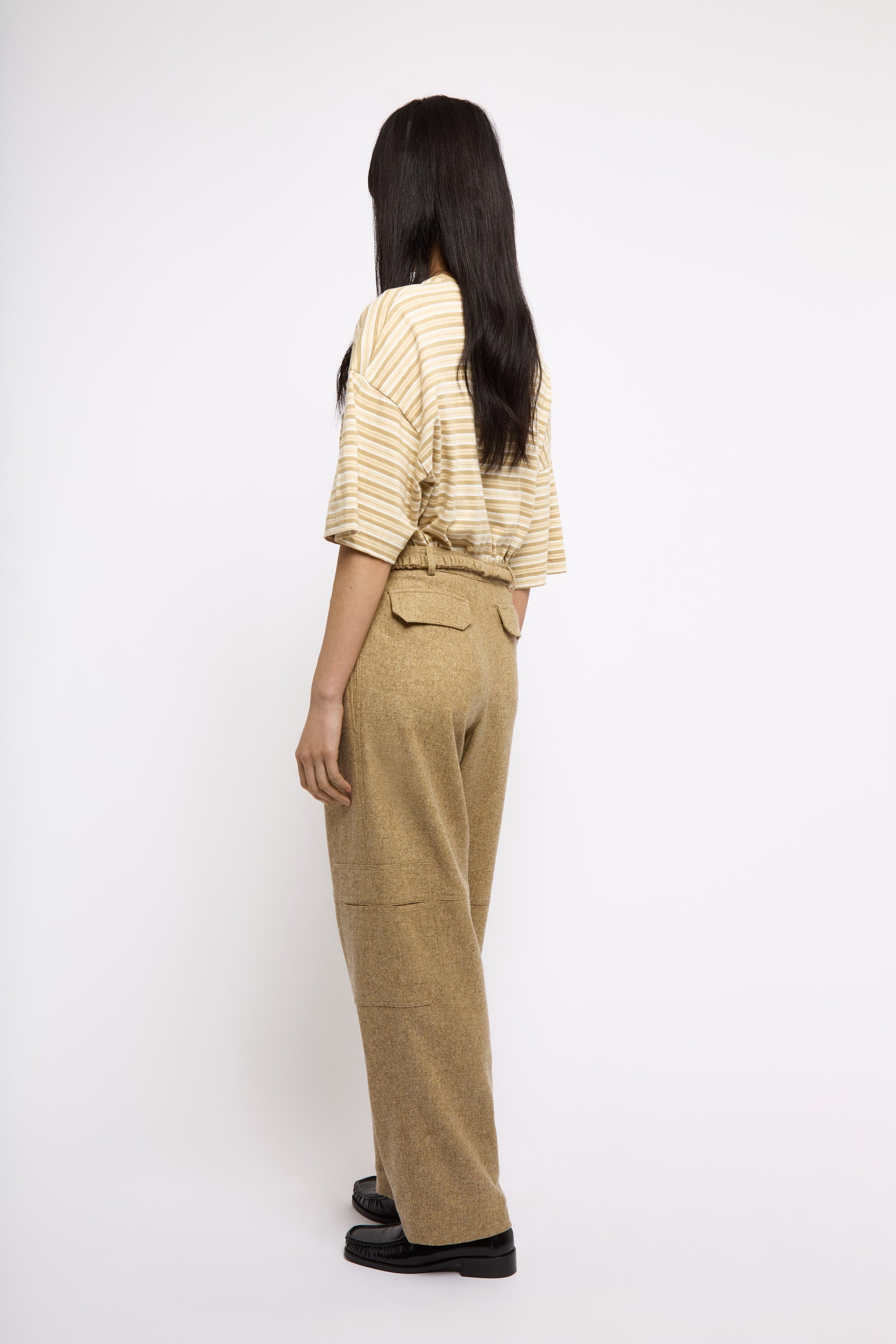 Pantalon Jewel en laine - Beige