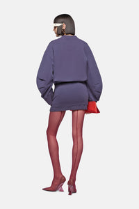 Mini abito - Faded purple