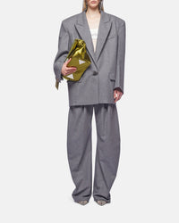 Pantalon long Gary en laine mélangée - Grey