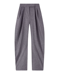 Pantalon long Gary en laine mélangée - Grey