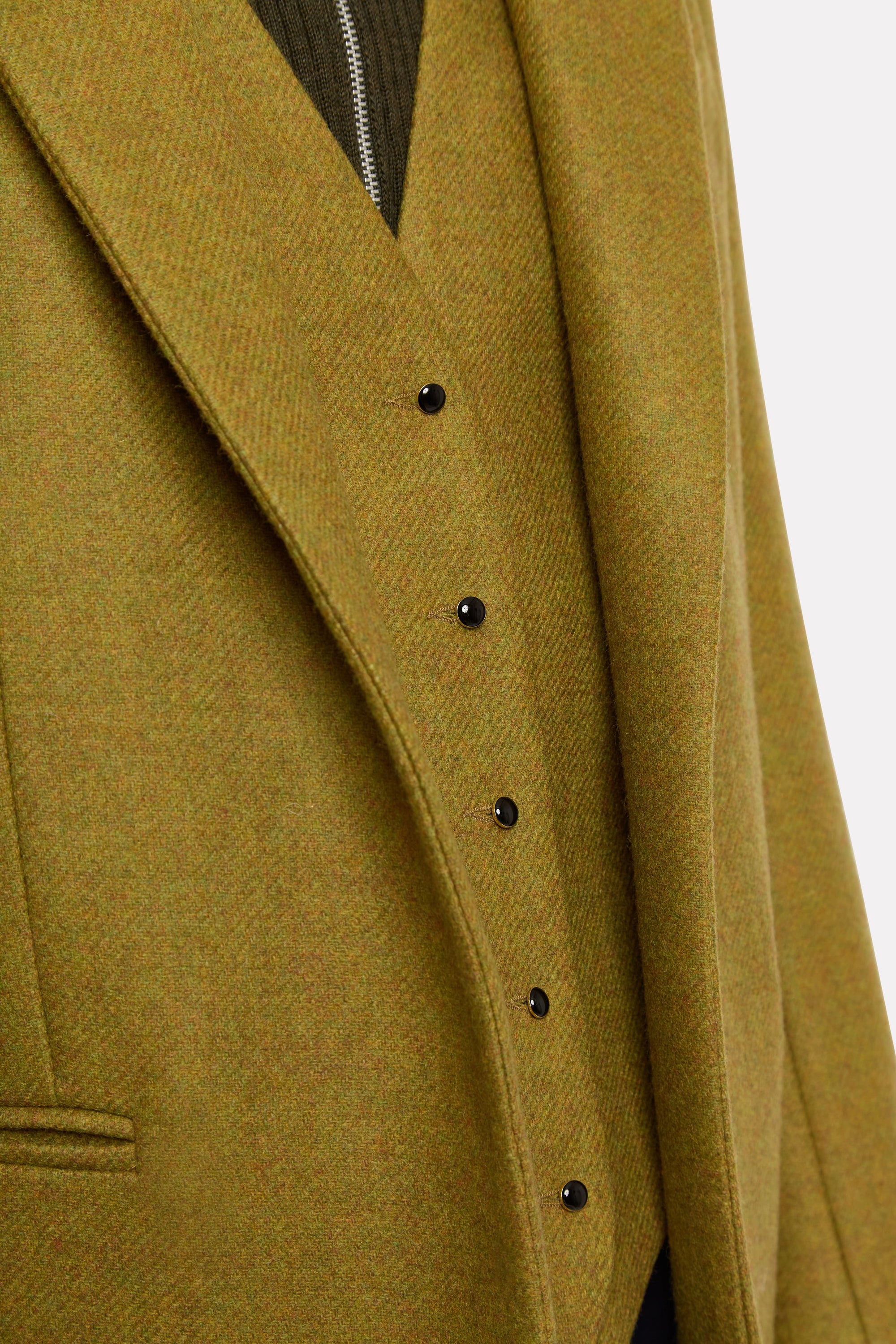 Seymour wool jacket - Khaki
