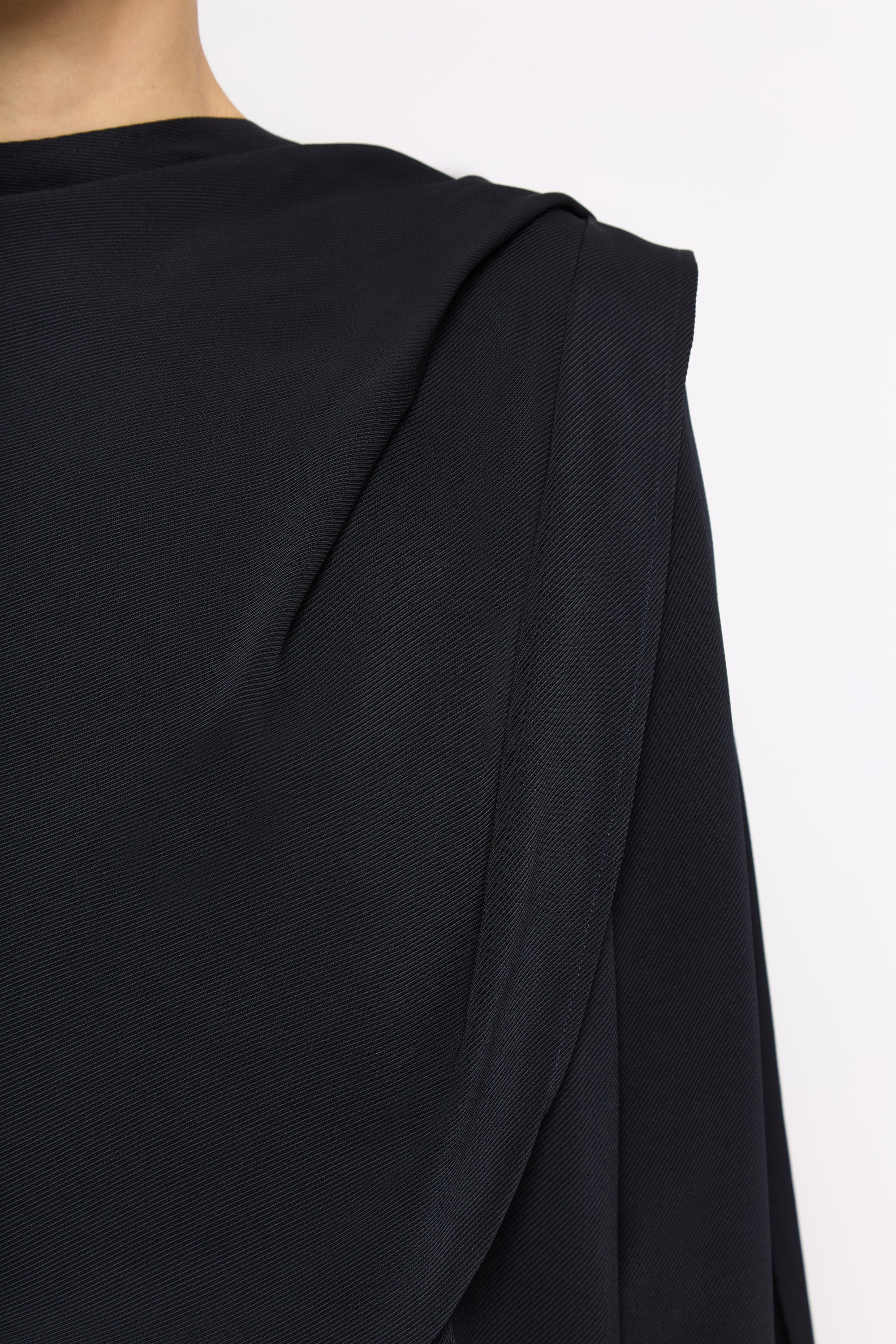 Blouse Blanche droite - Navy