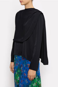 Blouse Blanche droite - Navy