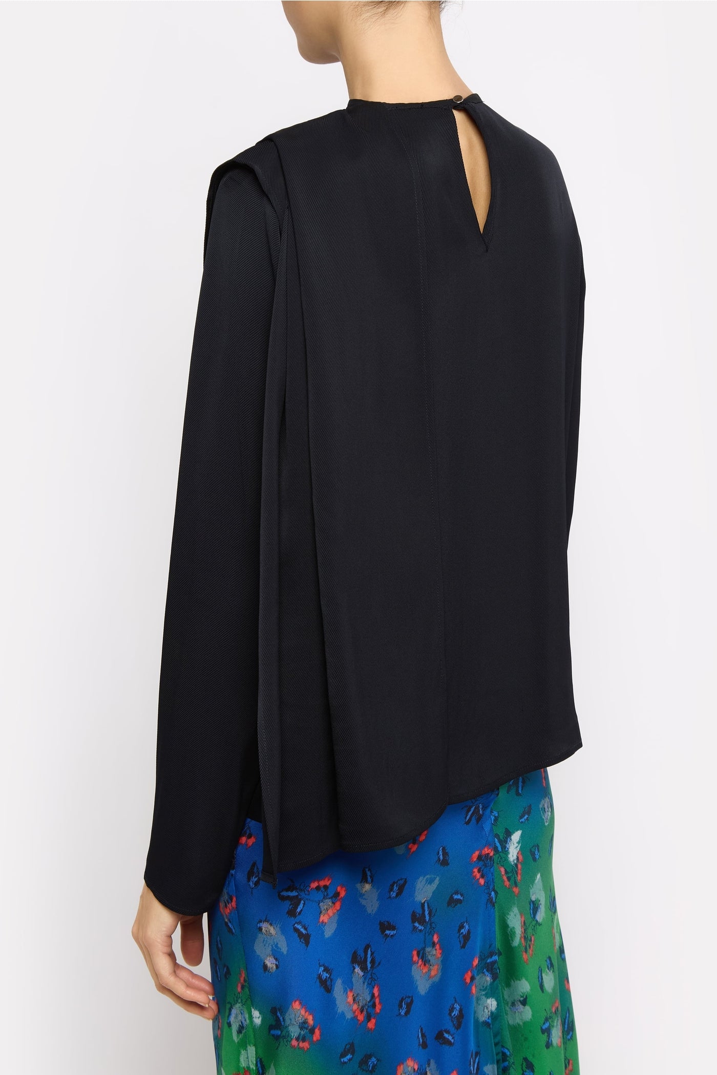 Blouse Blanche droite - Navy