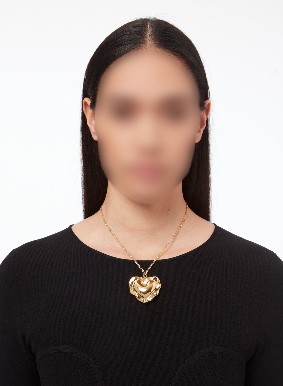 COLLIER CŒUR COUSSIN