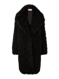 MANTEAU SURDIMENSIONNÉ EN FAUSSE FOURRURE