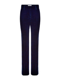 PANTALON DROIT EN VELOURS FLUIDE