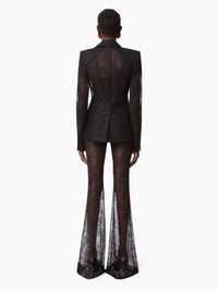 PANTALON ÉVASÉ EN DENTELLE CHANTILLY