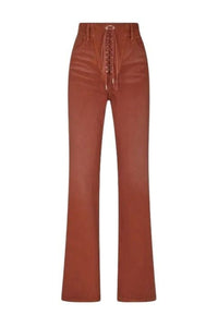 Pantalon large en denim - Brown