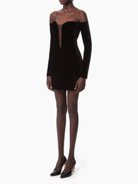 ROBE MINI CORSET - Noir