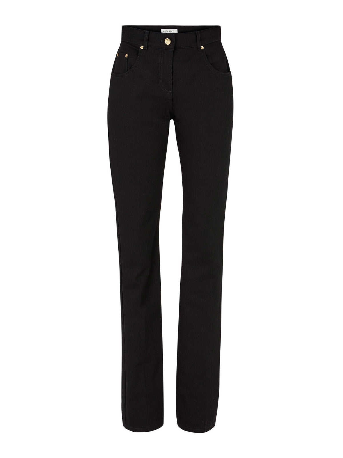 PANTALON EN DENIM SLIM - Noir