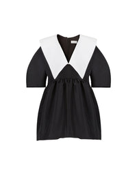 TOP BABYDOLL EN TAFFETAS.
