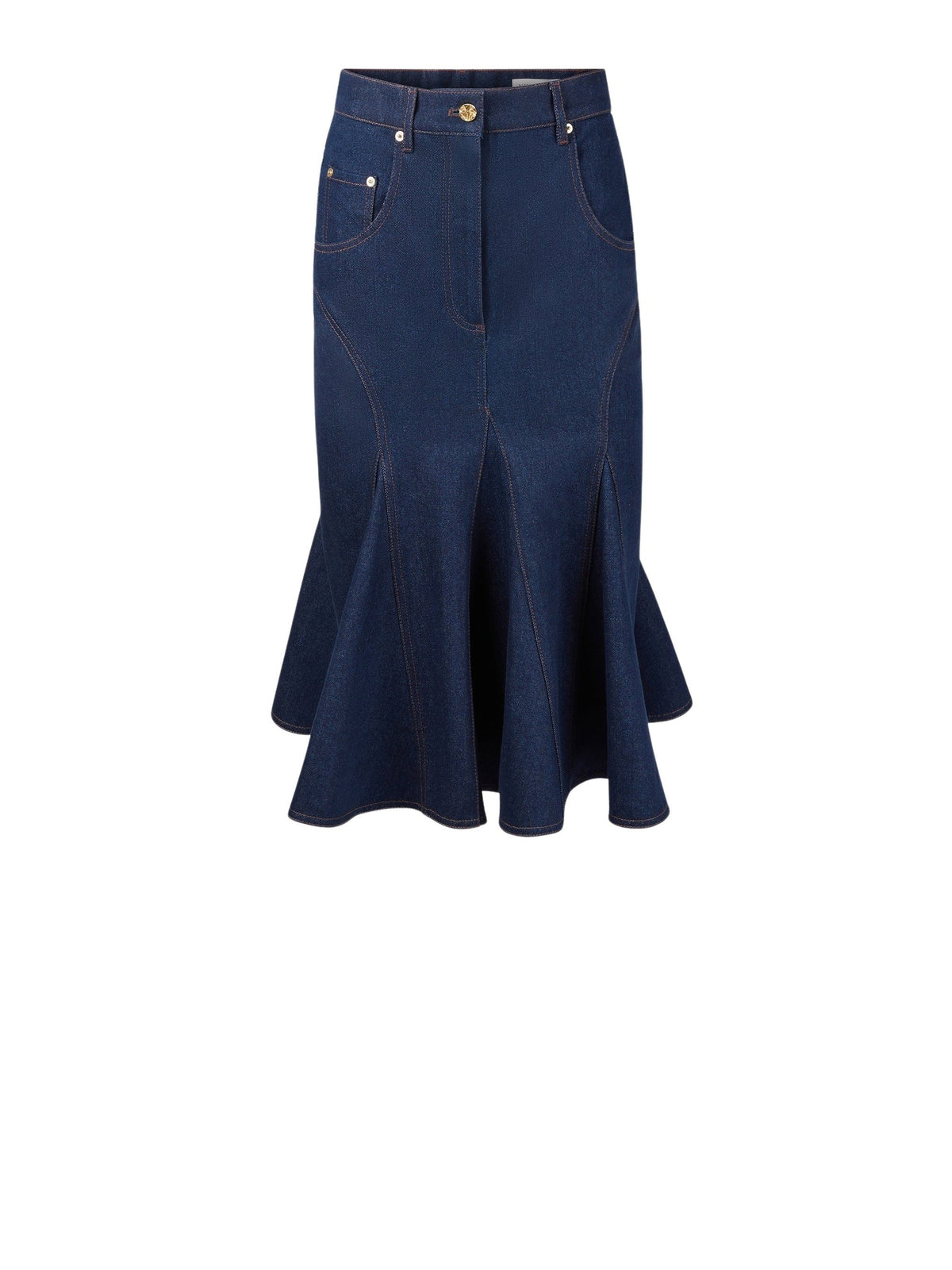 JUPE MIDI EN DENIM
