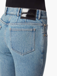PANTALON EN DENIM SLIM - Bleu