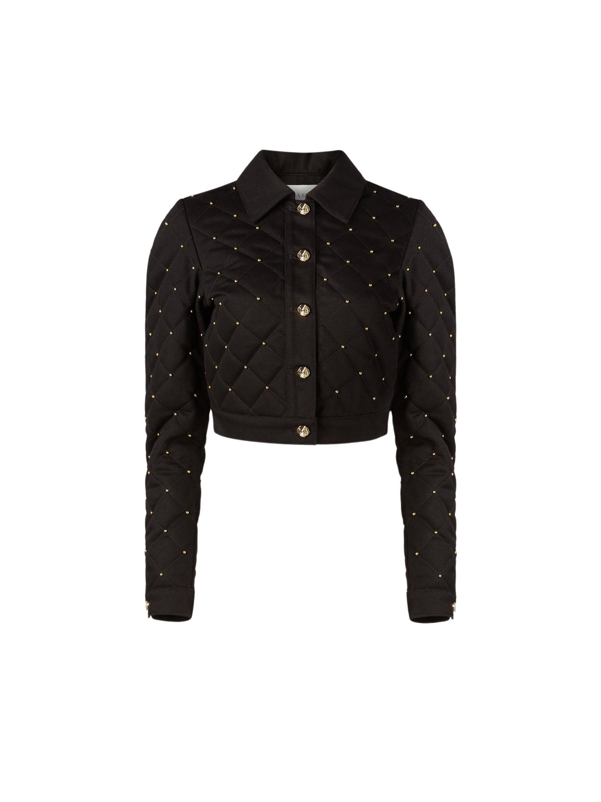 VESTE EN JEAN MATELASSÉ - Noir