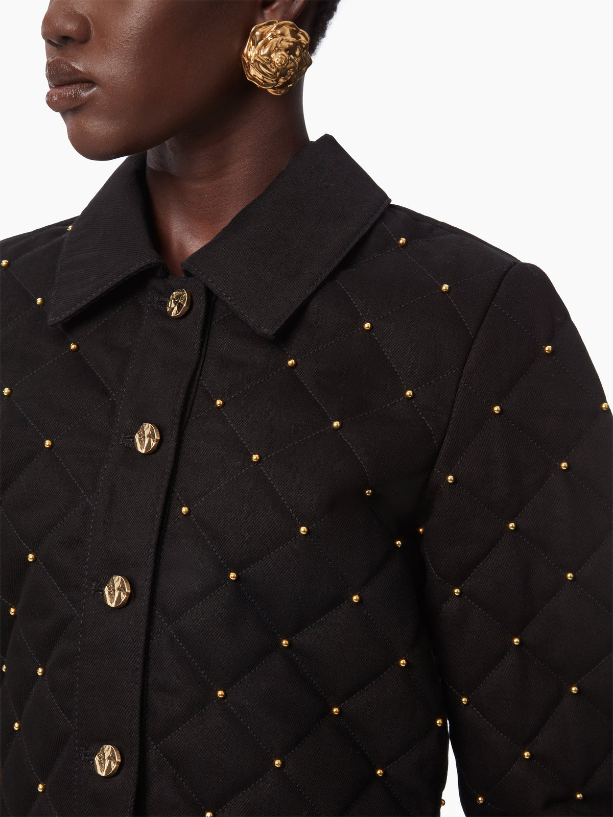 VESTE EN JEAN MATELASSÉ